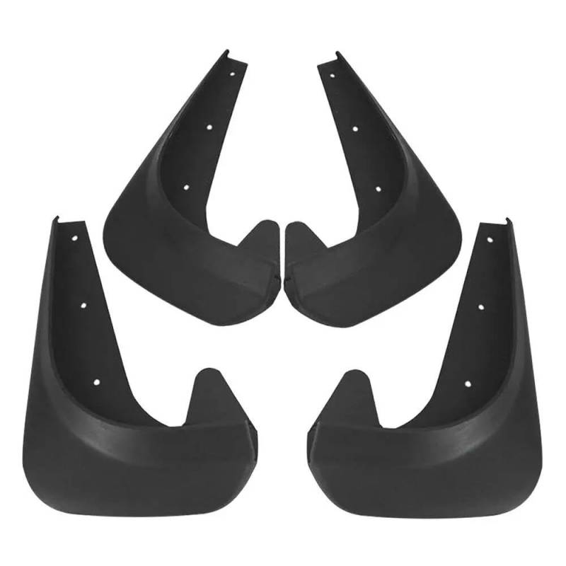 Autokotflügel 4PCS Für Mustang GT 2008-2021 Auto Vorne Hinten Schlamm Flaps Splash Guards Kotflügel Kotflügel Universal Auto Zubehör Vorne Und Hinten SchmutzfäNger von Dusibulv