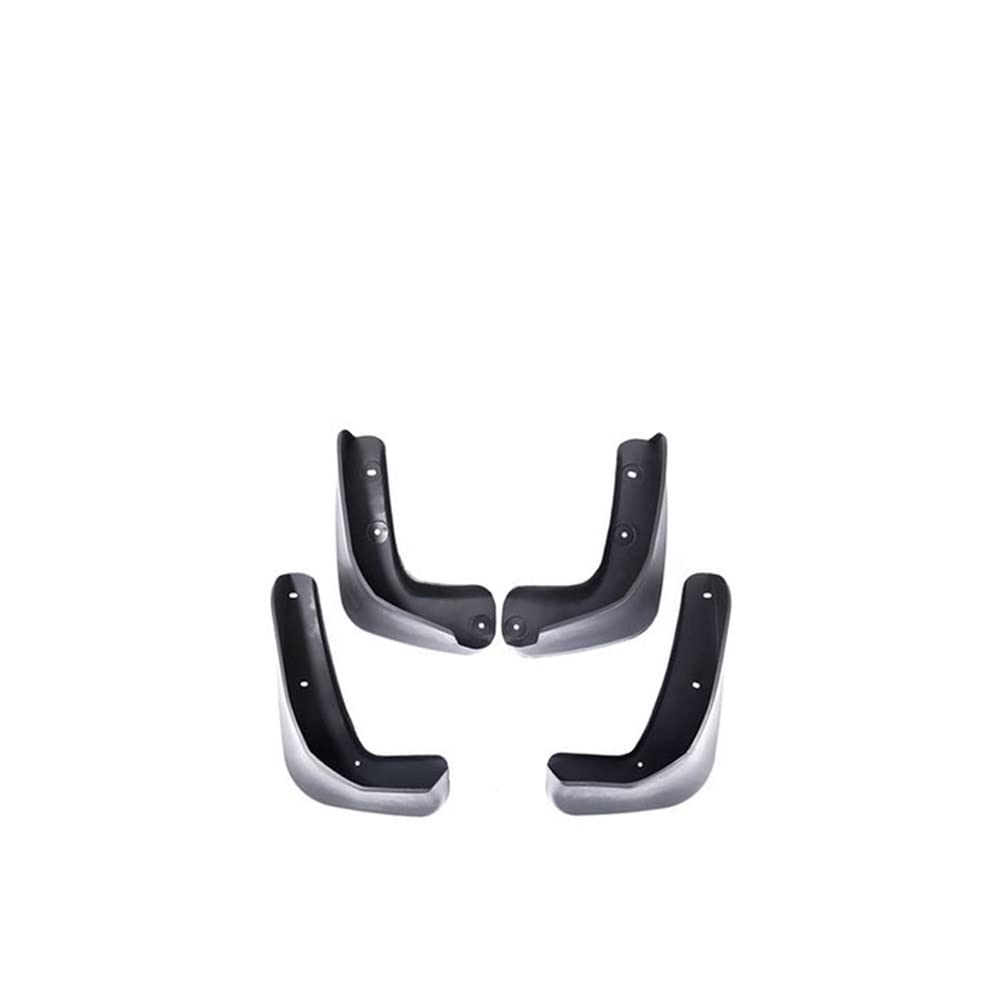 Autokotflügel Schmutzfänger Mud Flap Splash Guards Protect 4PCS Für Jazz 2009 2010 2011 2012 2013 Kotflügel Autozubehör Vorne Und Hinten SchmutzfäNger(Fit Before Facelift) von Dusibulv