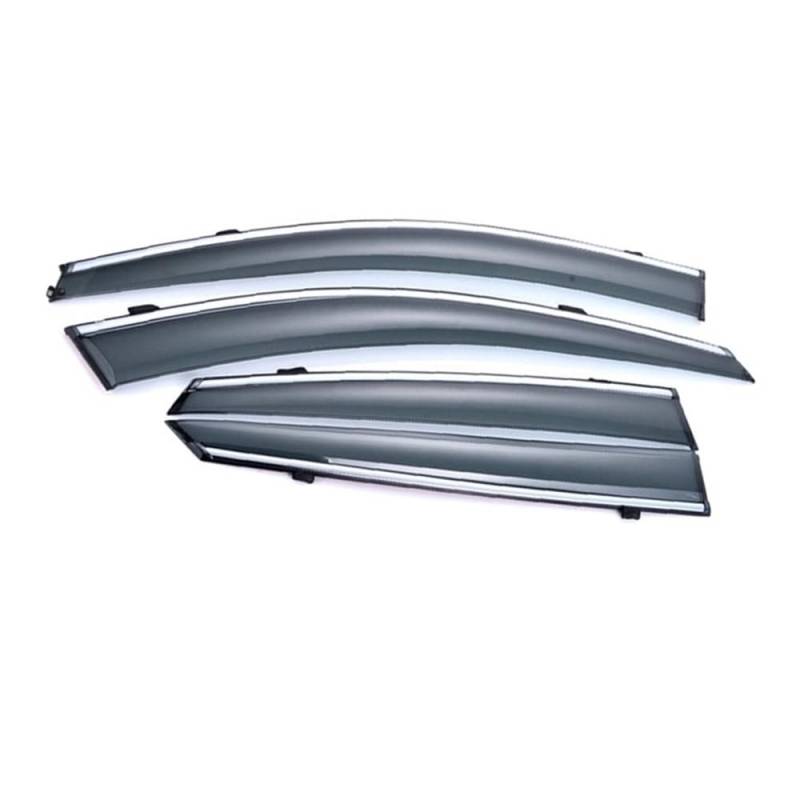 Luftabweiser Windabweiser 4 Teile/Satz Für X3 E83 2006-2010 F25 2010-2017 G01 2018-2020 Auto Fenster Wind Abweiser Sonnenschutz Regen Vent Visier Abdeckung Trim Auto-Windabweiser von Dusibulv