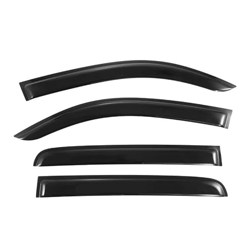 Luftabweiser Windabweiser 4 Teile/Satz Schwarz Auto Fenster Deflektor Integrierte Regen Shields Für Tacoma 2016 2017 2018 2019 2022 Auto-Windabweiser von Dusibulv