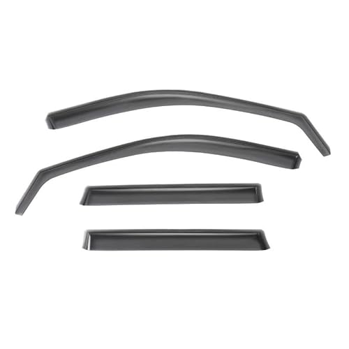 Luftabweiser Windabweiser 4PCS Eingebaute Fenster Belüftung Deflektor Regen Abdeckung Für Grand Für Cherokee 2014-2020 Auto-Windabweiser von Dusibulv