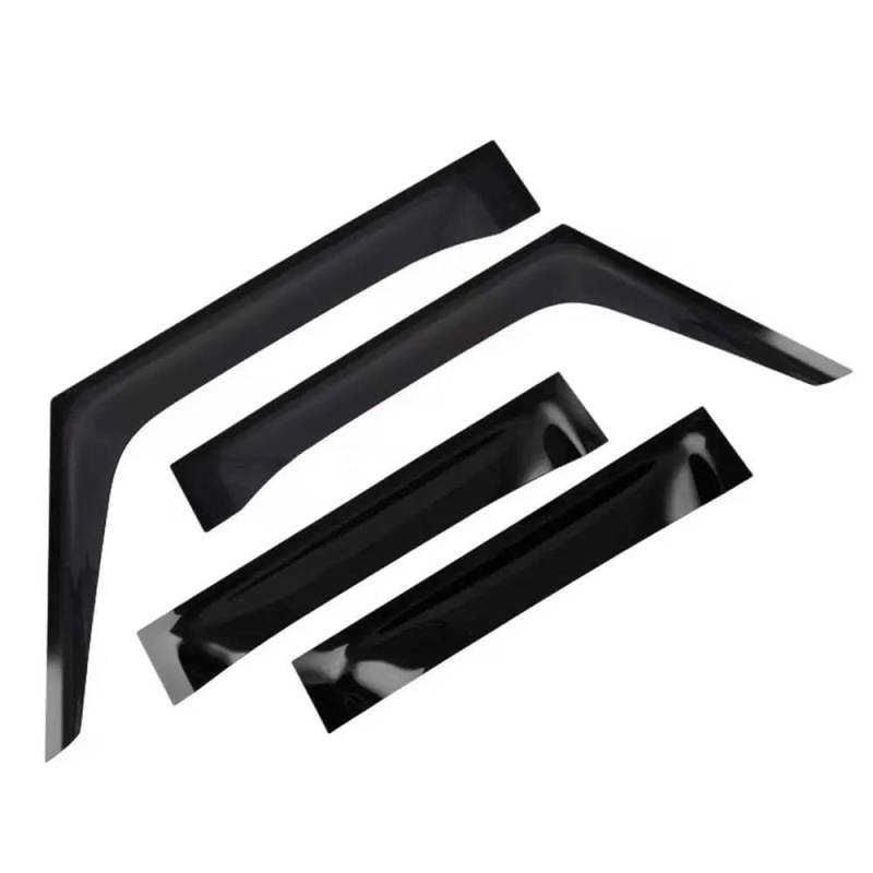 Luftabweiser Windabweiser Auto Regen Schild Für Alte Land Rover Defender Fenster Visiere Auto Fenster Windabweiser Windabweiser Sonnenschutz Regen Vent Abdeckung Auto-Windabweiser von Dusibulv