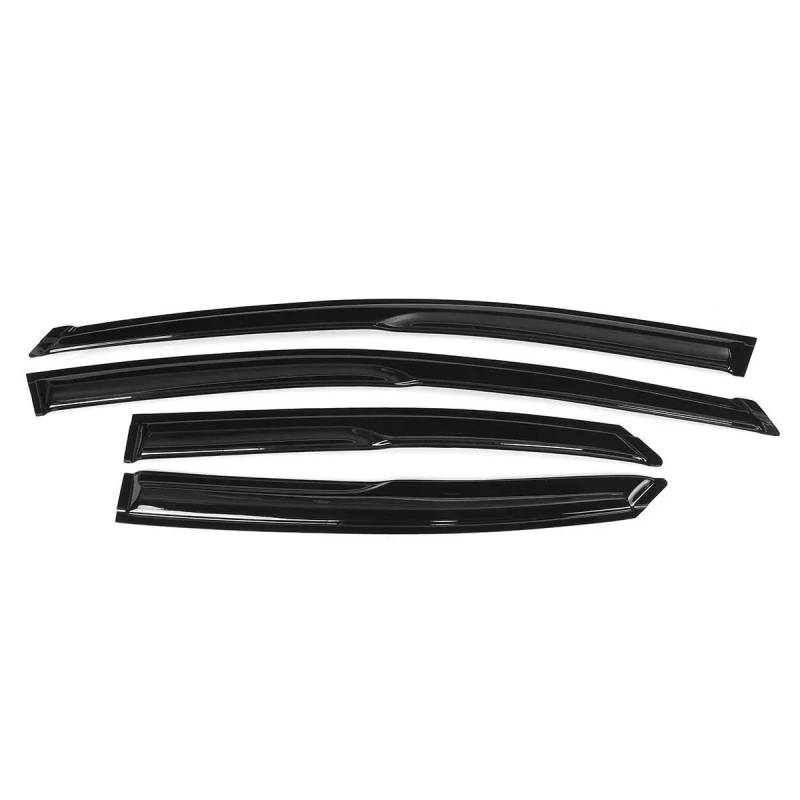Luftabweiser Windabweiser Auto Seite Fenster Deflektor Visier Für Ford Für Focus 2 MK2 Fließheck Limousine 2005-2011 Markisen Unterstände Schutz Körper Kit Auto-Windabweiser von Dusibulv