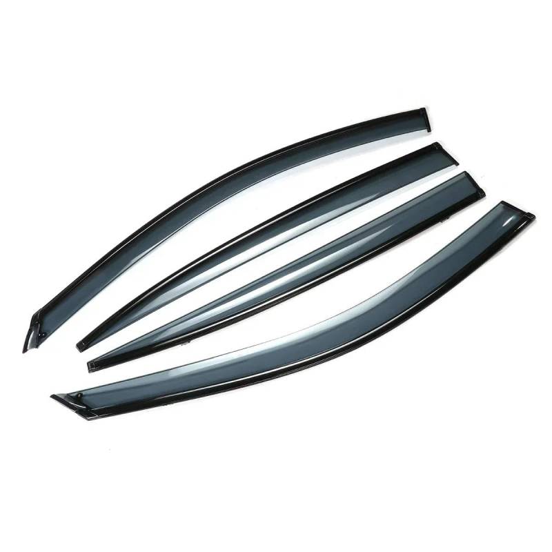 Luftabweiser Windabweiser Auto-Seitenfenster-Deflektor Fenster-Visier-Entlüftung Für Q50 Q50S 2014–2020 Windschutz Sonne Regenschutz Markisen Unterstände Auto-Windabweiser von Dusibulv