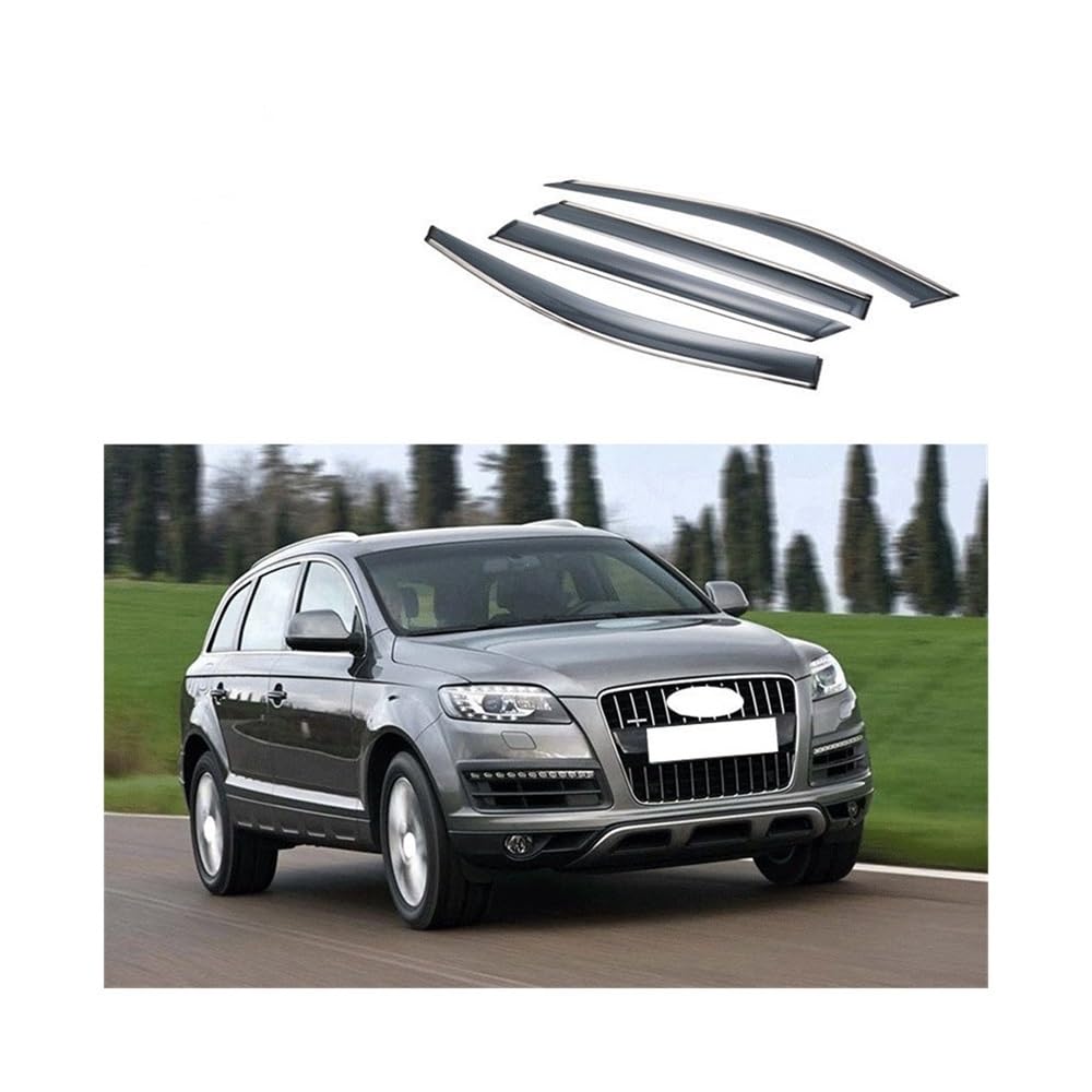 Luftabweiser Windabweiser Autoscheibenabweiser Windabweiser Sonnenschutz Regenabweiser Visierabdeckung FÜR Q7 2006-2019 Auto Styling Zubehör Auto-Windabweiser(1 UK) von Dusibulv