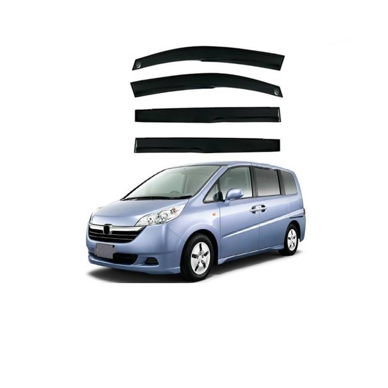 Luftabweiser Windabweiser Fenster Air Guard Deflektor Automotive Fenster Visier Auto Fenster Deflektor Schatten Sonnenschutz Für Stepwgn 2005-2022 Zubehör Auto-Windabweiser(MK3 RG 2005-2008) von Dusibulv