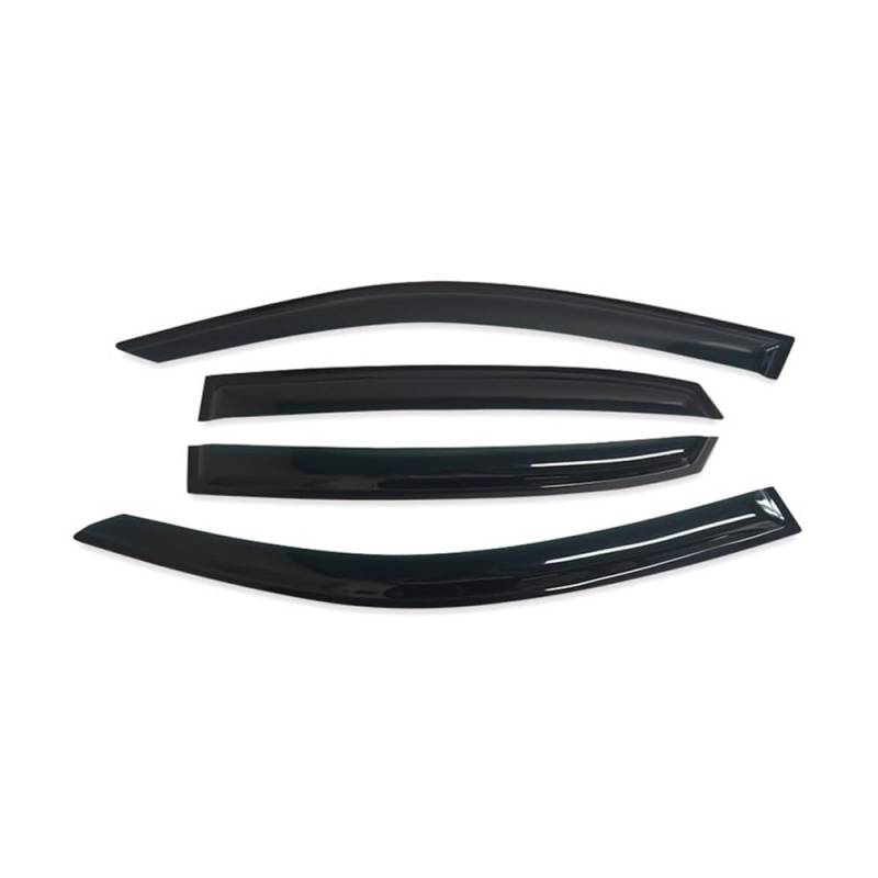 Luftabweiser Windabweiser Fensterabweiser Für Civic Für Fließheck 10. Generation FC FK 2016 2017 2018 2019 2020 2021 Fenstervisier Regenschutz Vent Sonnenschutz Auto-Windabweiser von Dusibulv