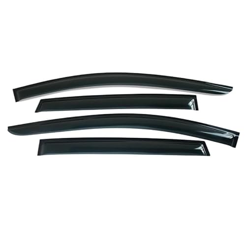 Luftabweiser Windabweiser Für X5 2005 2006 2007 2008 2009 2010 2011 Auto Regen Schild Deflektor Markise Trim Abdeckung Sonne Regen Guards Schutz Fenster Visier Auto-Windabweiser von Dusibulv