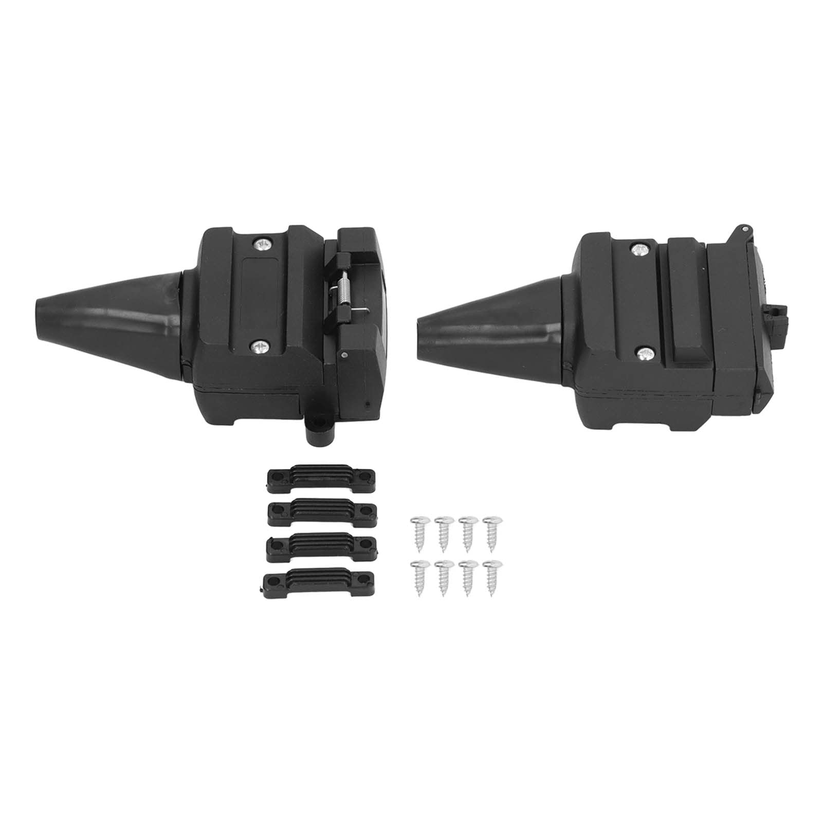 Dyocoag 12 Pin Flat Towing Stecker Steckdose Set 12 -V -Stromverbindungszubehör -Anhänger RVS -Halterung Schraube Dyocoag 12 Pin Flat Towing Stecker Steckdose Set 12 -V -Stromverbindungszubehör -Anhänger RVS -Halterung Schraube von Dyocoag