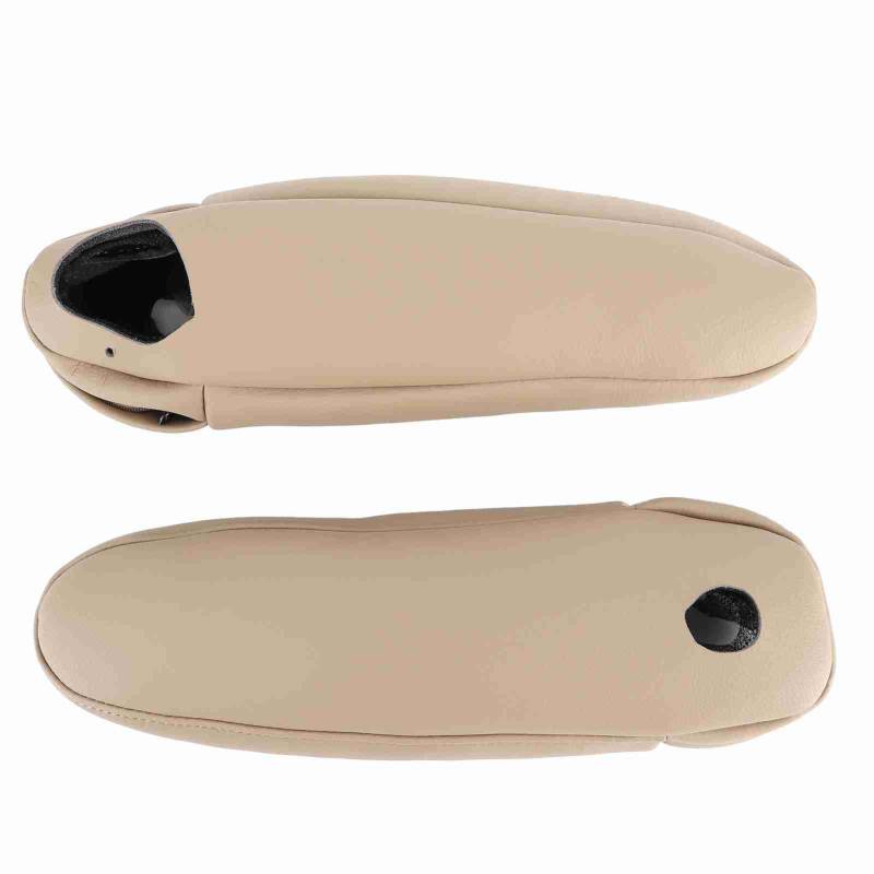 Dyocoag 2PCS Autositz Armlehne Synthetische Lederabdeckung für RX 300 330 350 2003-2009 (Beige) von Dyocoag