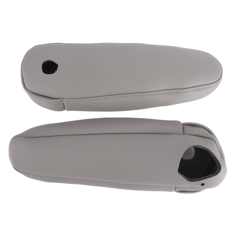Dyocoag 2PCS Autositz Armlehne Synthetische Lederabdeckung für RX 300 330 350 2003-2009 (Grau) von Dyocoag