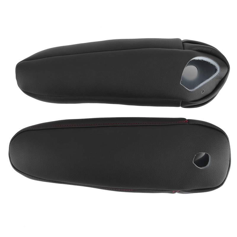Dyocoag 2PCS Autositz Armlehne Synthetische Lederabdeckung für RX 300 330 350 2003-2009 (Schwarz) von Dyocoag