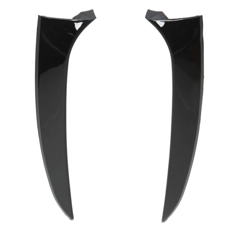 Dyocoag 2PCS Gloss Black Heckscheiben -Seitspoiler -Spoiler -Canard -Splitter -Ersatz für 2011-2015 von Dyocoag