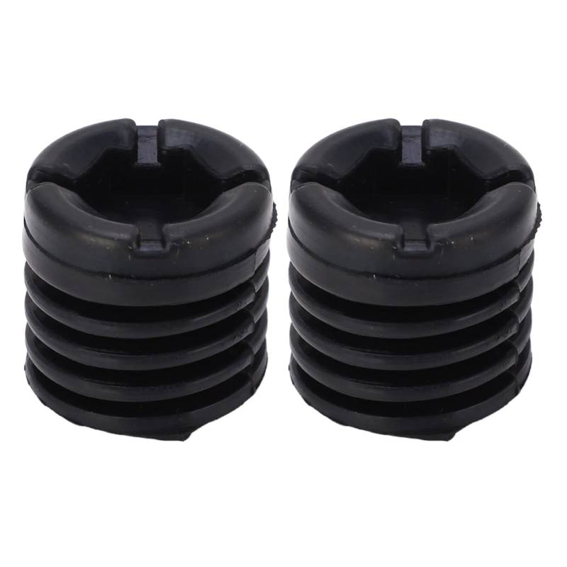Dyocoag 2pcs Motorhaube Stoßstange Kissen Gummi Ersatz 2017-2023 Praktisches Kapuzenstopp-Premium-Material von Dyocoag