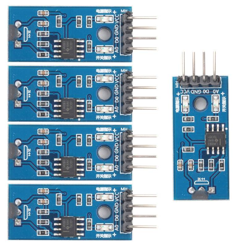 Dyocoag 3144E Effekt-Sensorschalter Magnetdetektorgeschwindigkeitszählungssensormodul 5pcs 3.3-5V von Dyocoag