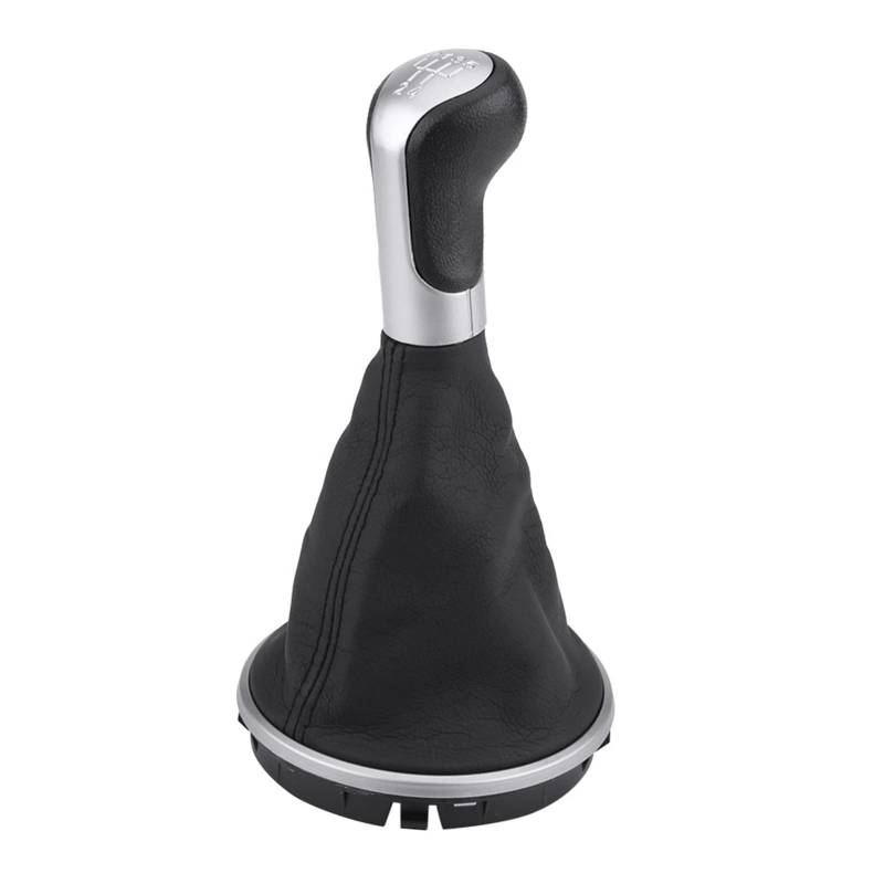 Dyocoag 5 Geschwindigkeitsgetriebe Schaltknauf Hebel Gampfer Stiefelabdeckung Premiumqualität MK2 -Zimmer bequemer Betrieb PU Leder Schwarz von Dyocoag