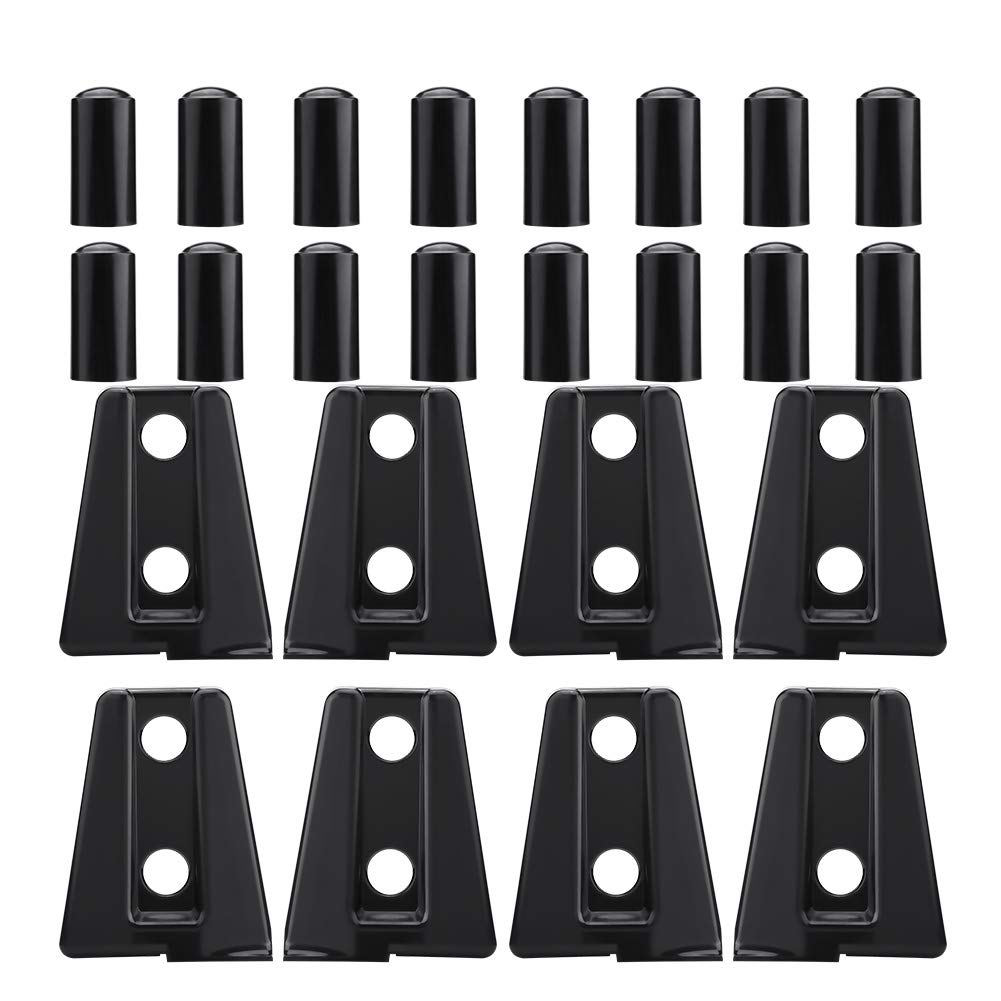 Dyocoag 8pcs Black Car Door Scharnierabdeckung für JK Unbegrenzte 4-Türer 2007-2018 Dyocoag 8pcs Black Car Door Scharnierabdeckung für JK Unbegrenzte 4-Türer 2007-2018 von Dyocoag