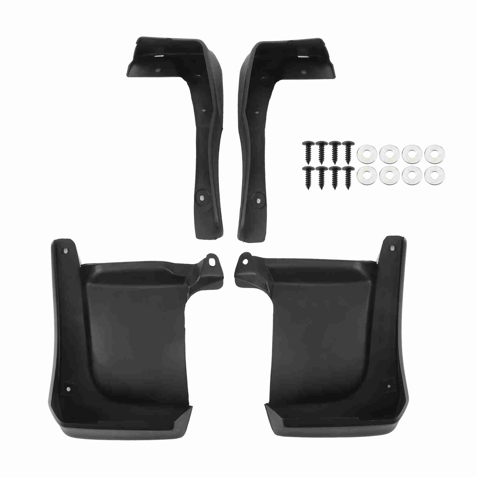 Dyocoag Auto-Kotflügel, Schmutzfänger, Spritzschutz mit Beschlägen, passend für 2013–2017, praktisch und langlebig, hochwertiges PVC-Material [Kotflügel] von Dyocoag