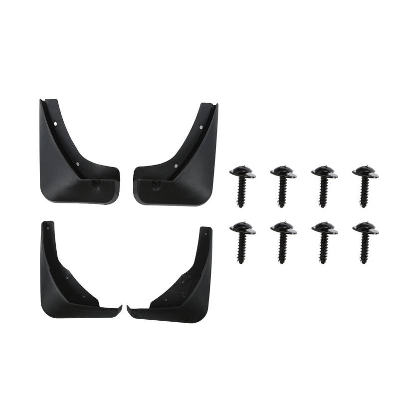 Dyocoag -Auto -Kotflügel Schwarze Heavy Duty Mud Guards für XTS 2013-2018 Vordere Rückschuder vorne von Dyocoag