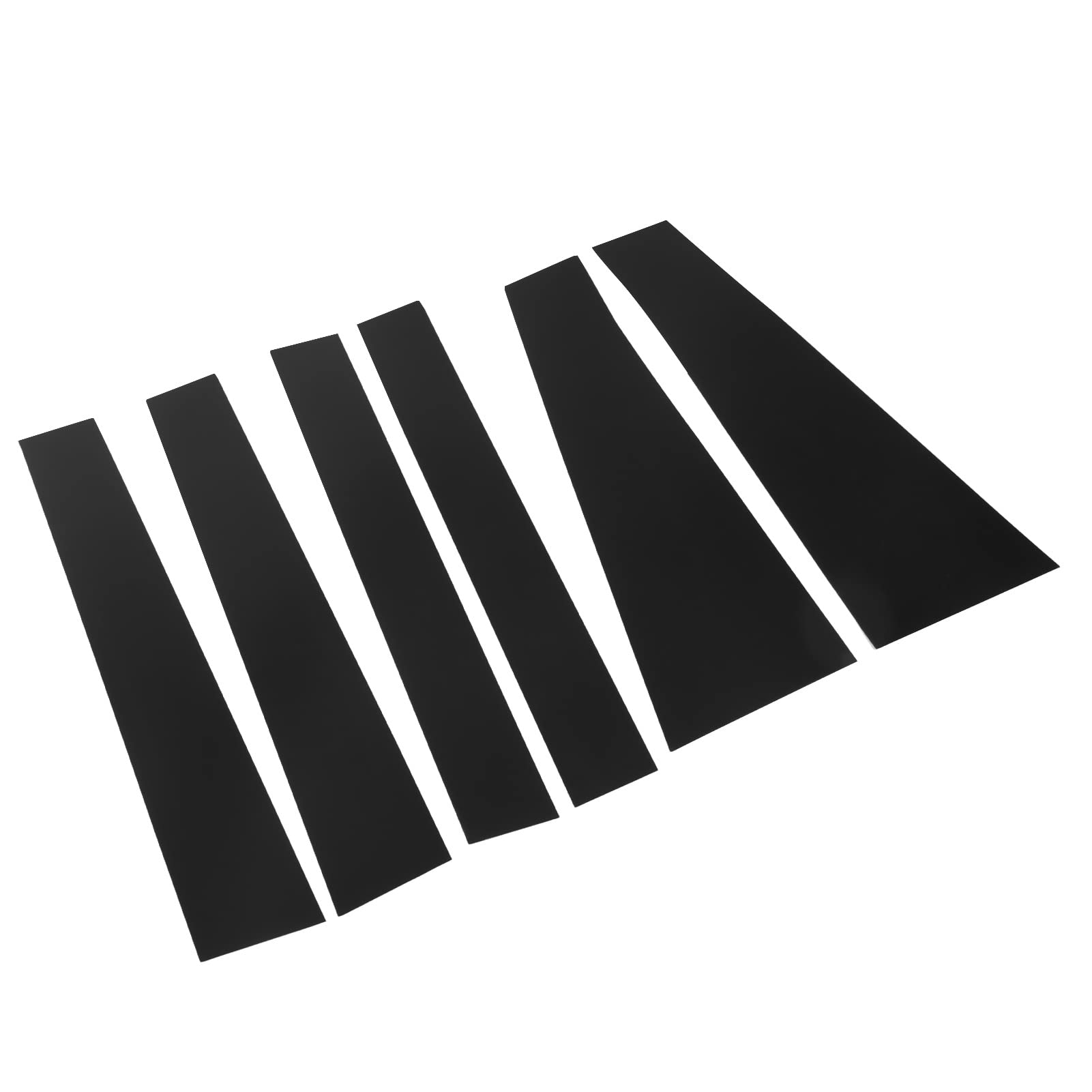 Dyocoag Autotür-/Fenstersäulenaufkleber, glänzend, schwarz, Ersatzverkleidung für 2010–2020 Dyocoag Autotür-/Fenstersäulenaufkleber, glänzend, schwarz, Ersatzverkleidung für 2010–2020 von Dyocoag