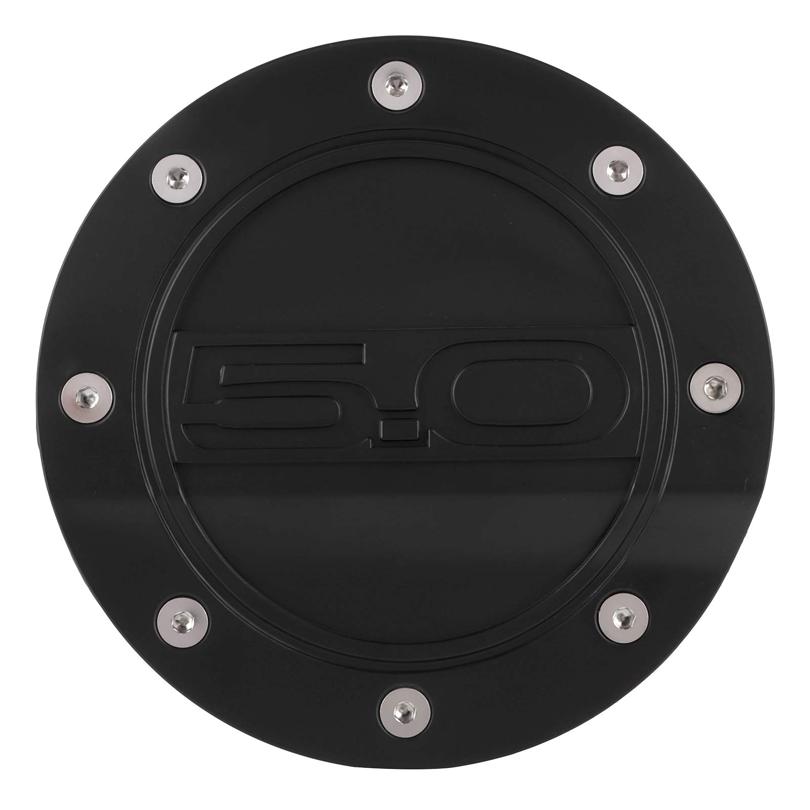 Dyocoag Black Fuel Door Deckung Benzindeckel Deckel für - langlebiges ABS -Material - sportlicher Aussehen - Universal Fit [Auto -Äußere] von Dyocoag