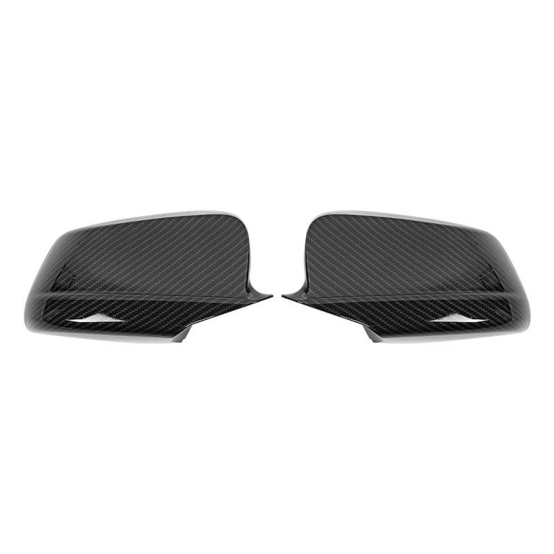 Dyocoag Car Door Side Spiegelabdeckkappen 51167216369 Leichtes haltbares Rückspiegel-Spiegelschale für F10 5-Serie 520i 523i 2011-2013 von Dyocoag