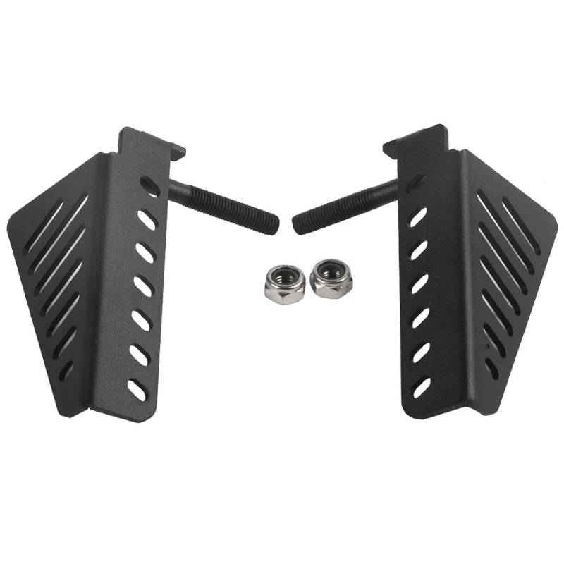 Dyocoag Car Exterior Foot Pedal Haltbares Eisenmaterial Easy Installation einzigartiges Design Dekoratives Zubehör für JK 2DR 4DR 2007-2017 von Dyocoag