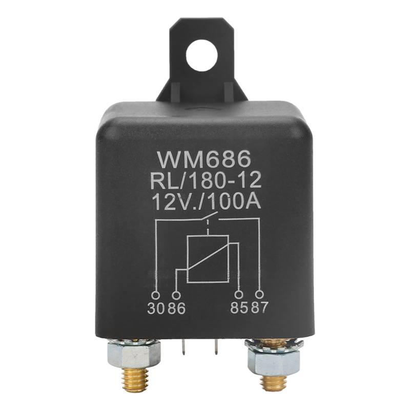 Dyocoag Car Starter Relay Heavy Duty Control Batterie Ein/Aus RL/180 DC 12V anwendbarer kleiner Kranweizen -Kombinationsheilmittel von Dyocoag