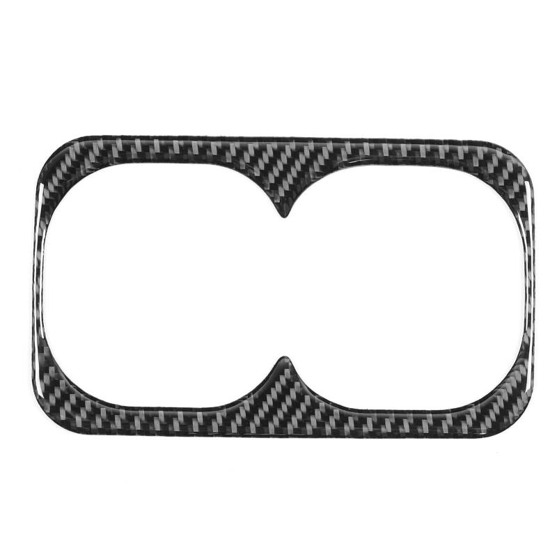 Dyocoag Carbonfaser Heckbechhalter Trimmrahmen Armlehre Flaschenabdeckung Lancer 08-16 Stylische Innenausstattung von Dyocoag