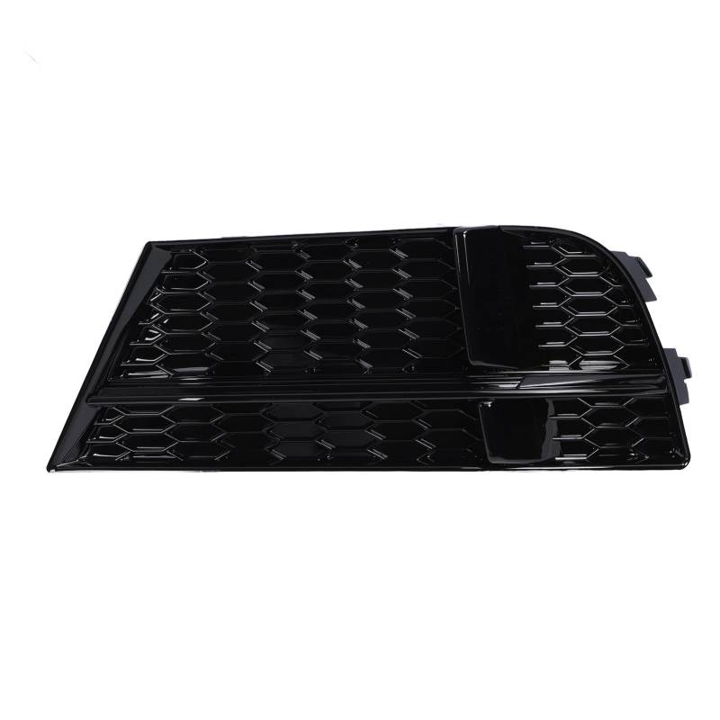 Dyocoag Front Stoßfänger Nebel Leicht Gitter glänzend schwarze Seiten Stoßfänger Nebel Lampenkühlung Luftgrill für 8 -V -Limousinen Sportback (Links 8v3807681ab) von Dyocoag