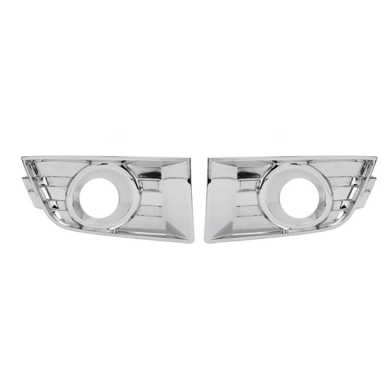 Dyocoag Front Stoßfänger Nebel Light Lünette 7T4Z17E810B Chrom Nebel Lampe Gehäuse Häuser Lünette Trim für Edge 2007 bis 2010 von Dyocoag