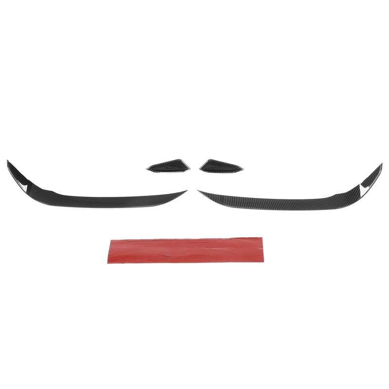 Dyocoag Front stoßstange Aero Kits Canards Flügel Hoch leistungs ersatz MK 7.5 GTD 2017-2020 Autozubehör (Kohlefaserstil) von Dyocoag