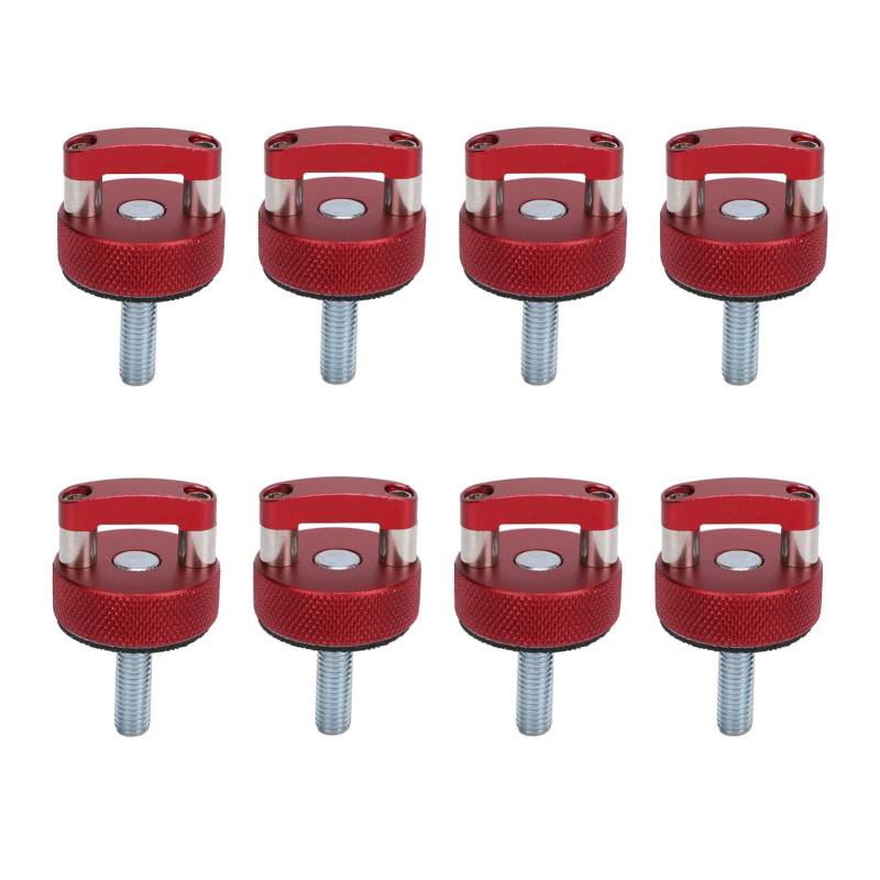 Dyocoag Hard Top Schnellentfernung Daumenschraube mit D -Ring für Bronco 2DR 4dr (Rot) von Dyocoag