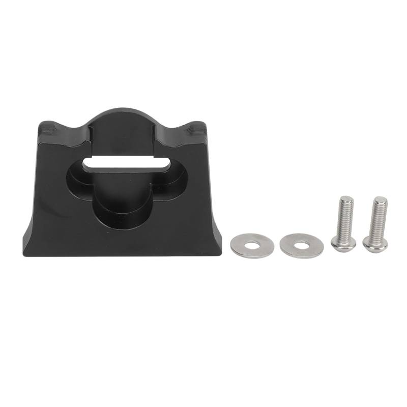 Dyocoag Heckklappe Limiter Aluminium Stoßstangen-Stop-Zubehör JK JKU 2007-2018 (Schwarz) von Dyocoag