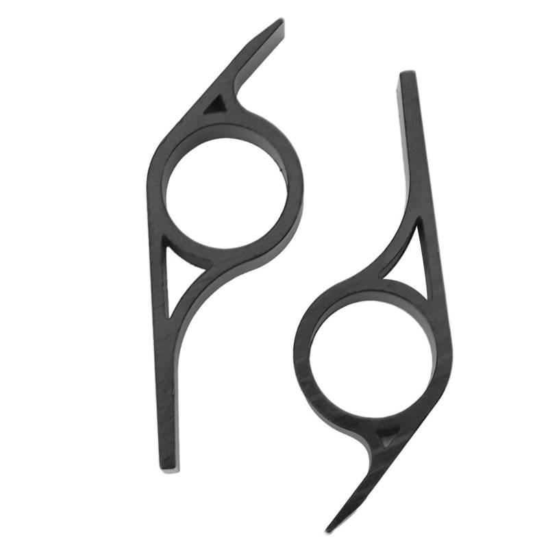 Dyocoag Hitch Cover Pry Bar Set Aluminiumlegierung Entfernungstools für die automatische Reparatur von Dyocoag