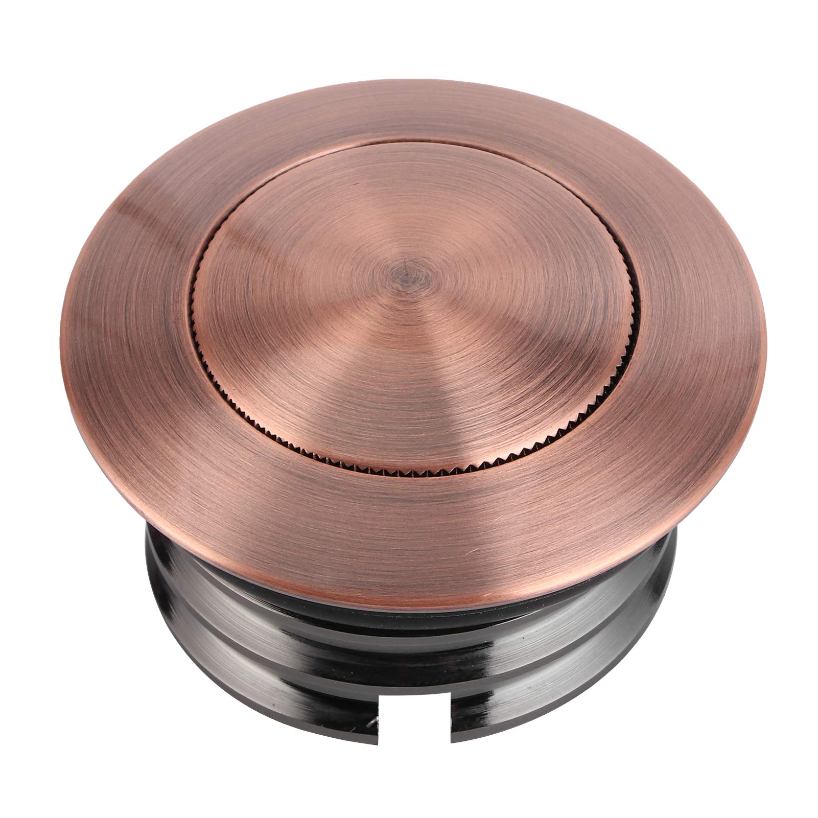 Dyocoag Kraftstofftankabdeckung Pushtyp CNC Aluminiumlegierung Ölfüllerkappe Ersatzteile für Autos Rennen (Alte Bronze) von Dyocoag