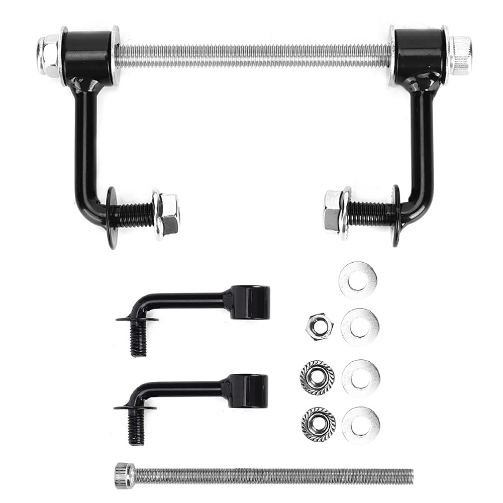Dyocoag Motorrad-Gastankheber-Halterungssatz, schwarzes Metall, Eisen, Edelstahl, Zubehör für Motorrad Dyocoag Motorrad-Gastankheber-Halterungssatz, schwarzes Metall, Eisen, Edelstahl, Zubehör für Motorrad von Dyocoag