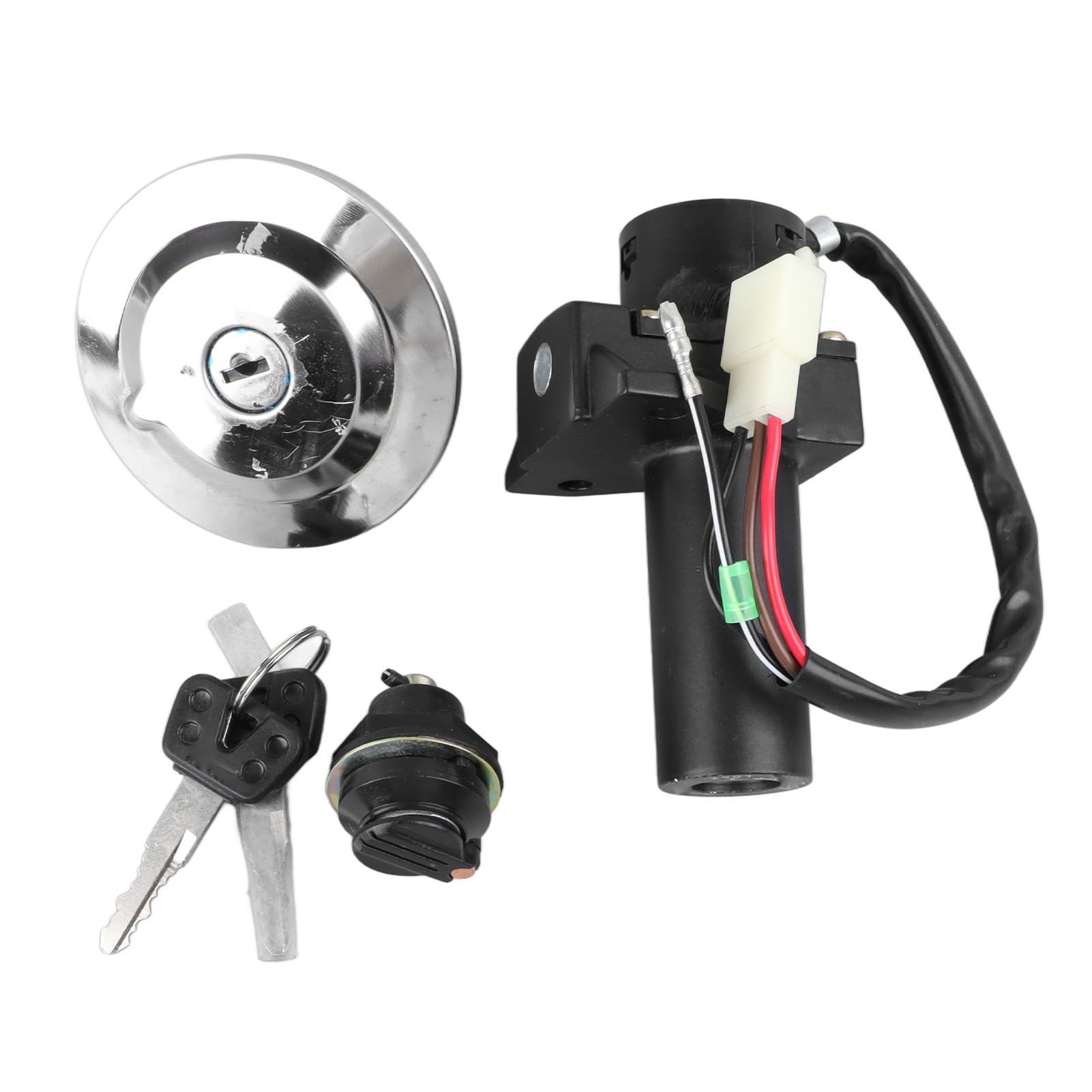 Dyocoag Motorrad -Lock -Lock -Tank -Kappen -Decke Aluminiumlegierung mit 2 Tasten YBR -Austausch Dyocoag Motorrad -Lock -Lock -Tank -Kappen -Decke Aluminiumlegierung mit 2 Tasten YBR -Austausch von Dyocoag