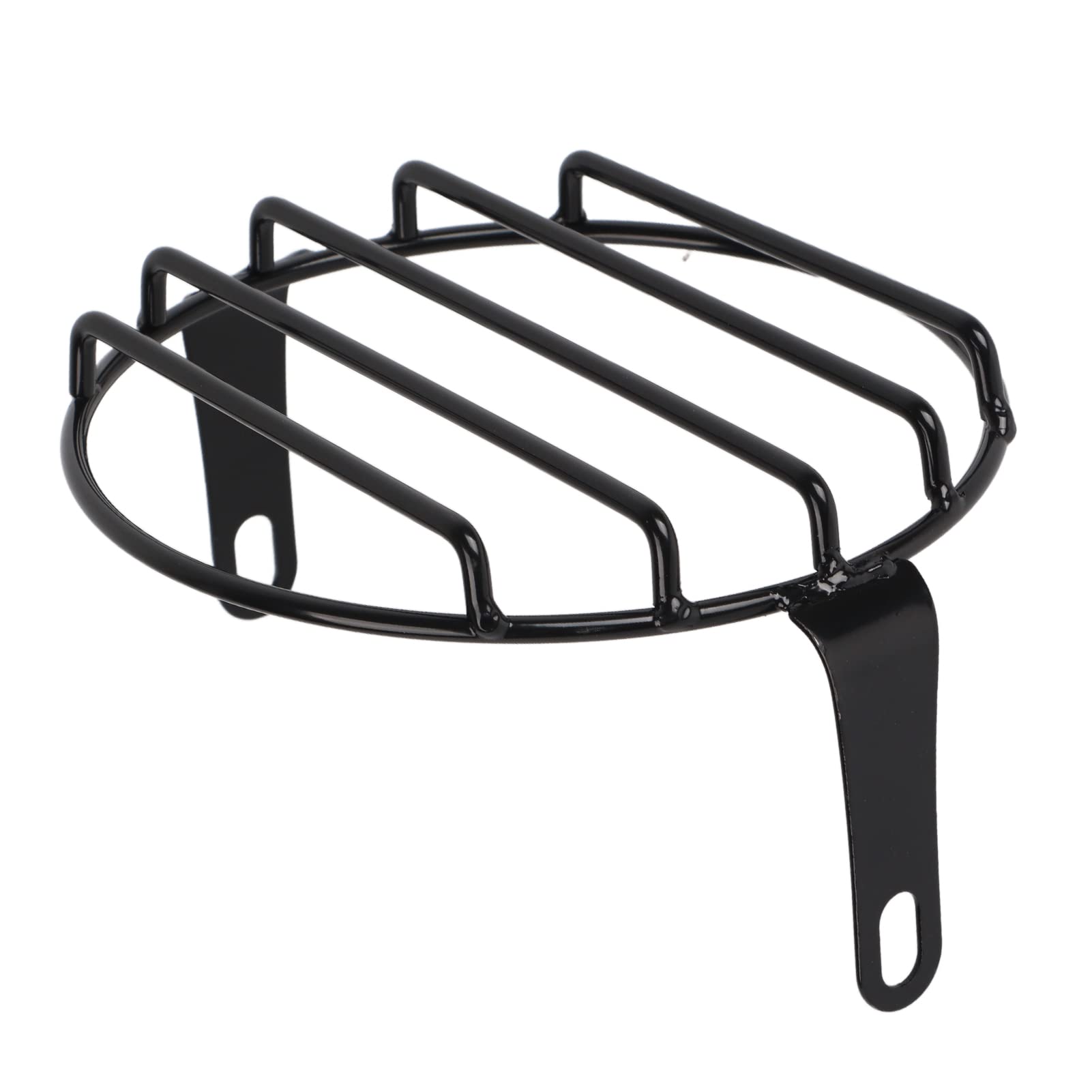 Dyocoag Motorrad -Scheinwerfer Grill Cover Guard Universal Cruisers Choppers Cafe Racer 6,5 Zoll Eisen schwarz Dyocoag Motorrad -Scheinwerfer Grill Cover Guard Universal Cruisers Choppers Cafe Racer 6,5 Zoll Eisen schwarz von Dyocoag