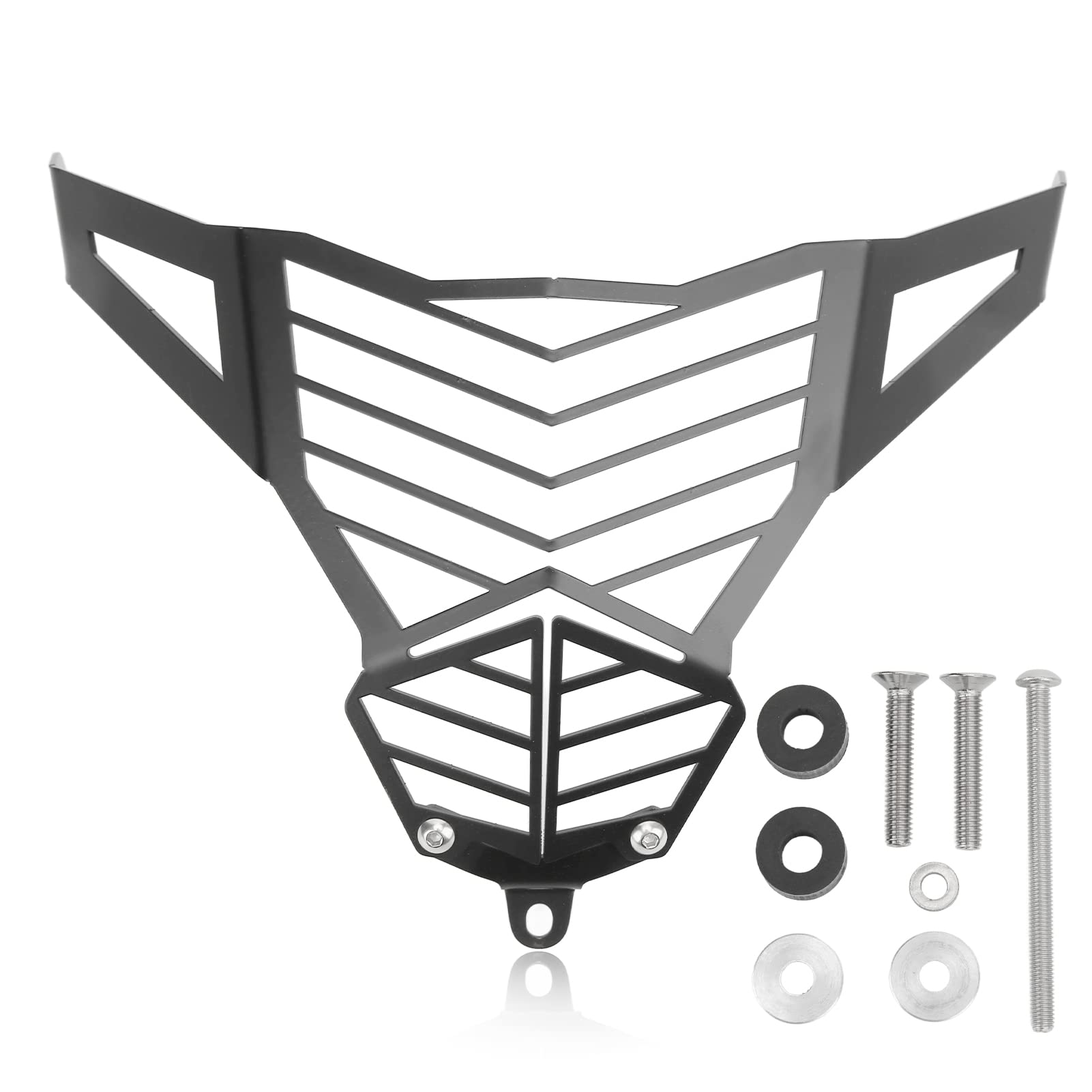 Dyocoag Motorrad -Scheinwerfer -Kühlergrill -Beschützer stilvoller Look für CRF300L CRF250L 2021-2022 (Japan -Version) von Dyocoag