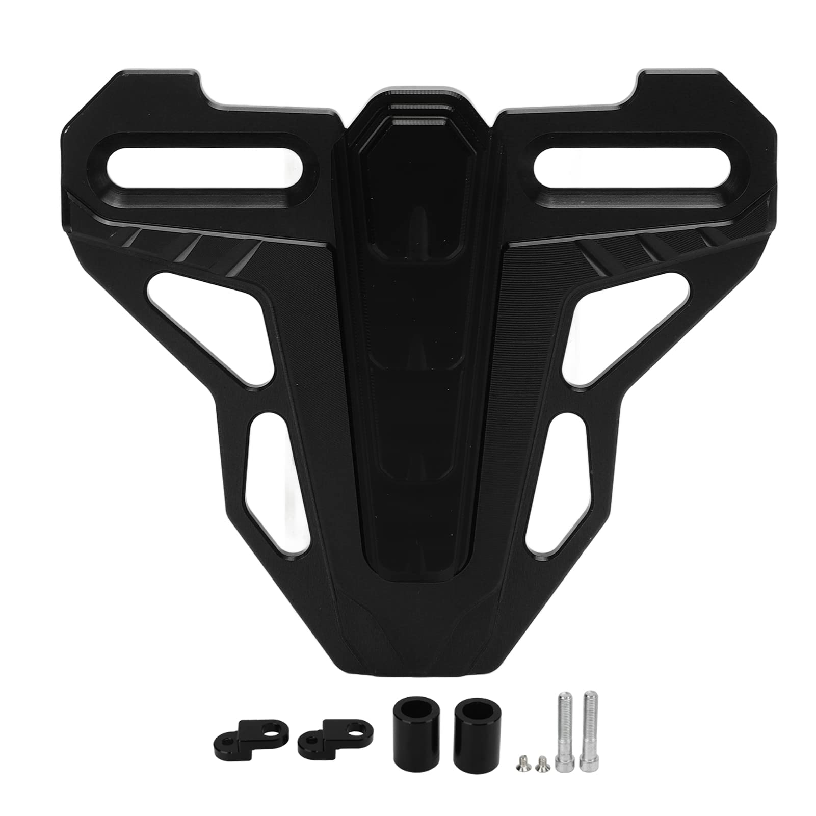 Dyocoag Motorradmotorrad -Scheibenscheibe Bremsbremsabdeckung Bremssattel Protectior Aluminiumlegierung R15 V3 2017-2021 (Schwarz) von Dyocoag