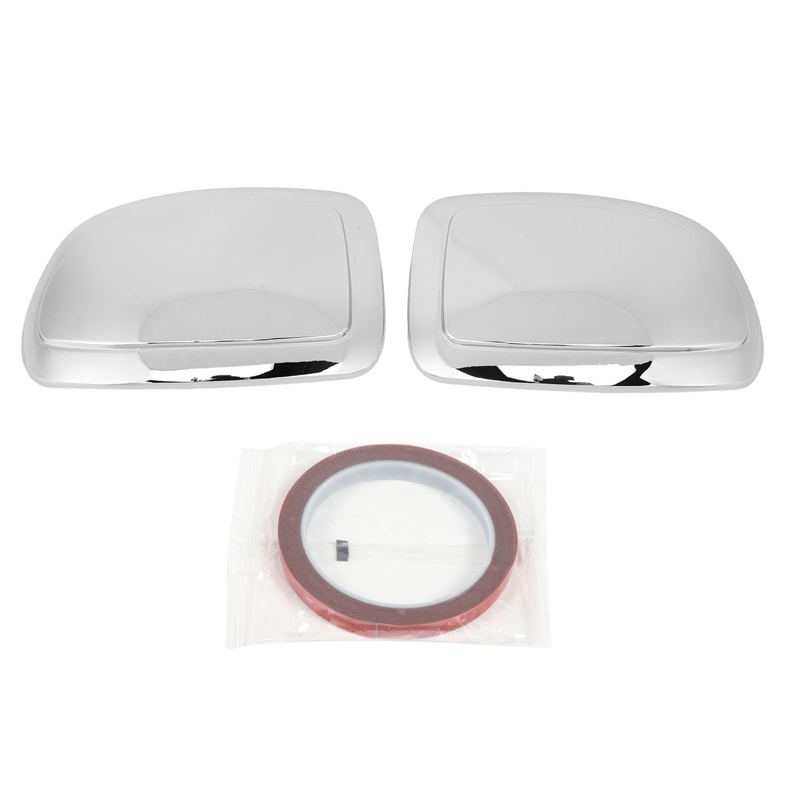 Dyocoag -Paar Flügelspiegelabdeckungskappe linke rechte Tür Spiegelgehäuse Ersatz 1999 2006 Mirror Protection Car Erscheinungsbild Upgrade Adhäsive Installation (Elektropliert) von Dyocoag