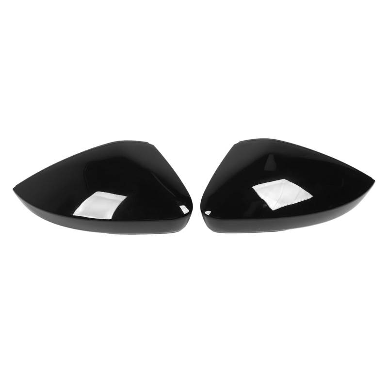 Dyocoag Rückfahrspiegel -Kappe Gloss Black Exterior Side Wing Spiegelkappe für 3V 2015 2020 Sporty Look Aerodynamic von Dyocoag
