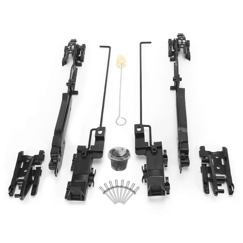 Dyocoag Schiebedach-Strecke Reparaturkit Langlebiger Set für F250 F350 F450/Expedition 2000-2017 Aluminiumlegierung von Dyocoag