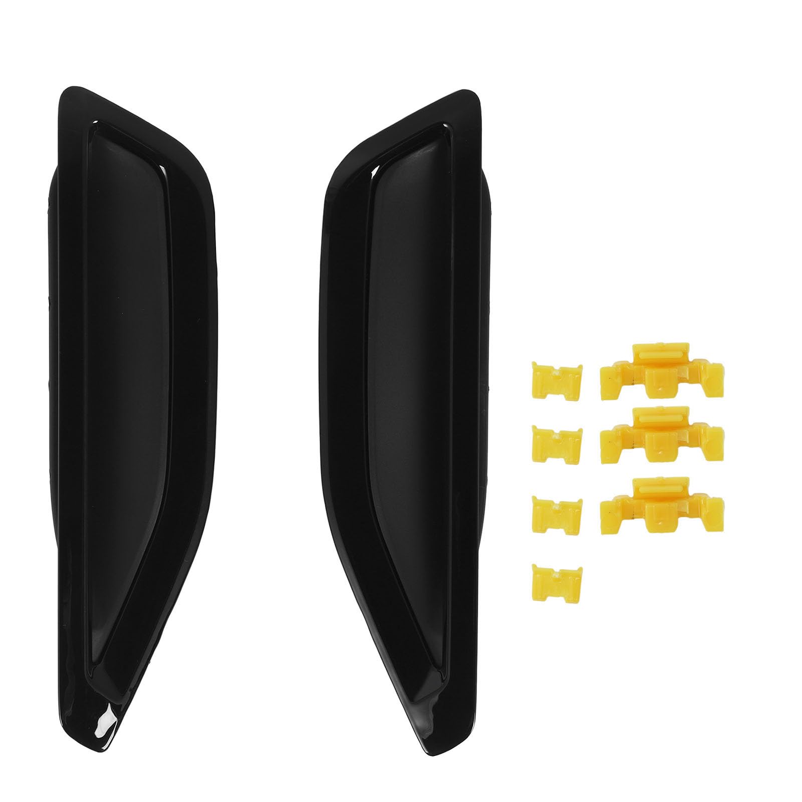Dyocoag Side Air Duct Entlüftung 51137418177 Links rechts Luftkanallüftungspanel für x5 G05 Pre -LCI 2019 bis 2023 (Glänzend schwarz) von Dyocoag