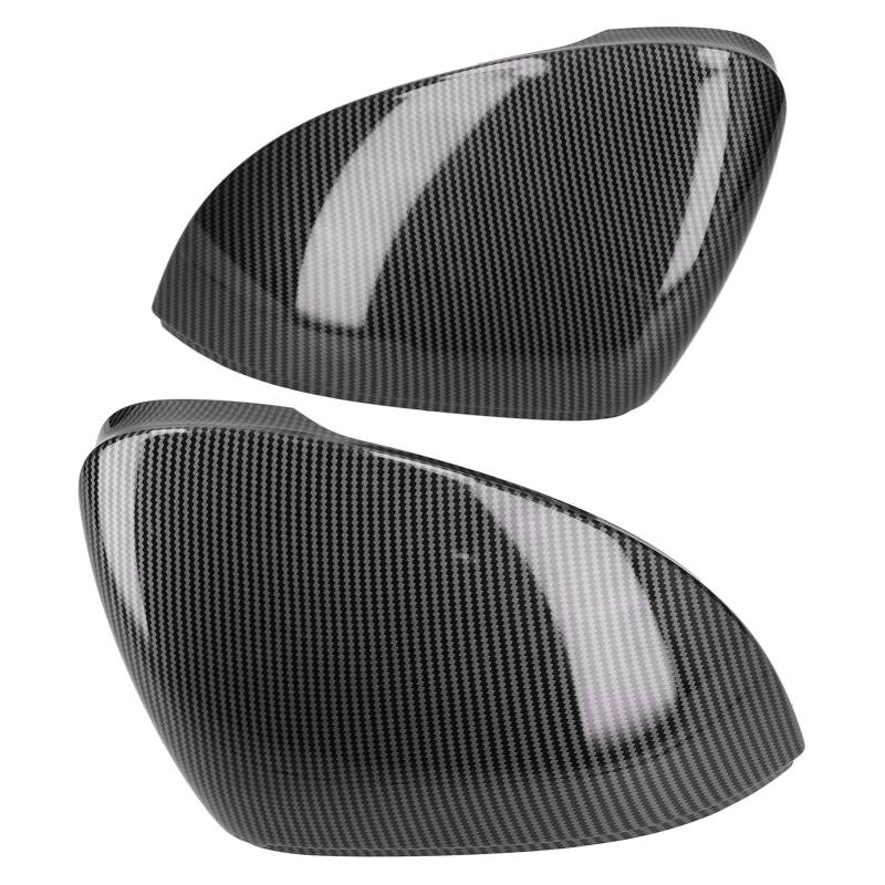 Dyocoag Side View Mirror Deckabdeckung Kohlefaser -Ersatzspiegelschale für MK8 Standard 2021 Anwendbare Szene (Keine Lane Change Assistance) von Dyocoag