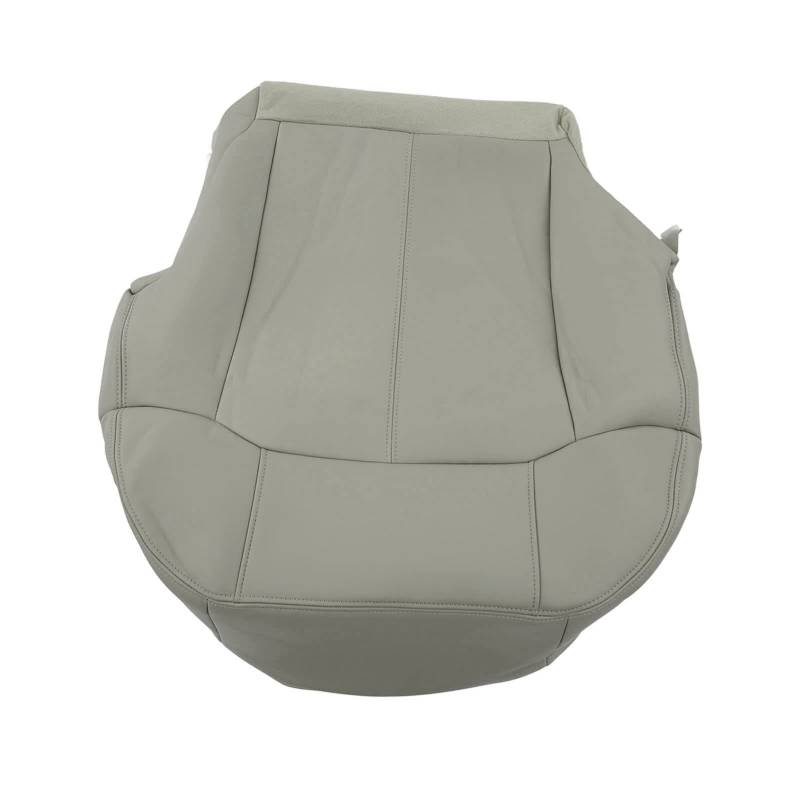 Dyocoag Sitzbezug für die untere Fahrerseite vorne, PU-Leder, Ersatz-Autositzschutz für, leicht zu reinigen, weiches Material (Grau) von Dyocoag