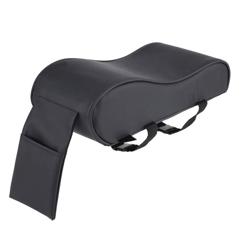 Dyocoag UNIVERSAL Leder Auto ARMREST PAD Memory Schaum Auto Cushion MAT Abdeckung MIT Handy Tasche FÜR SUV-Fahrzeuge von Dyocoag