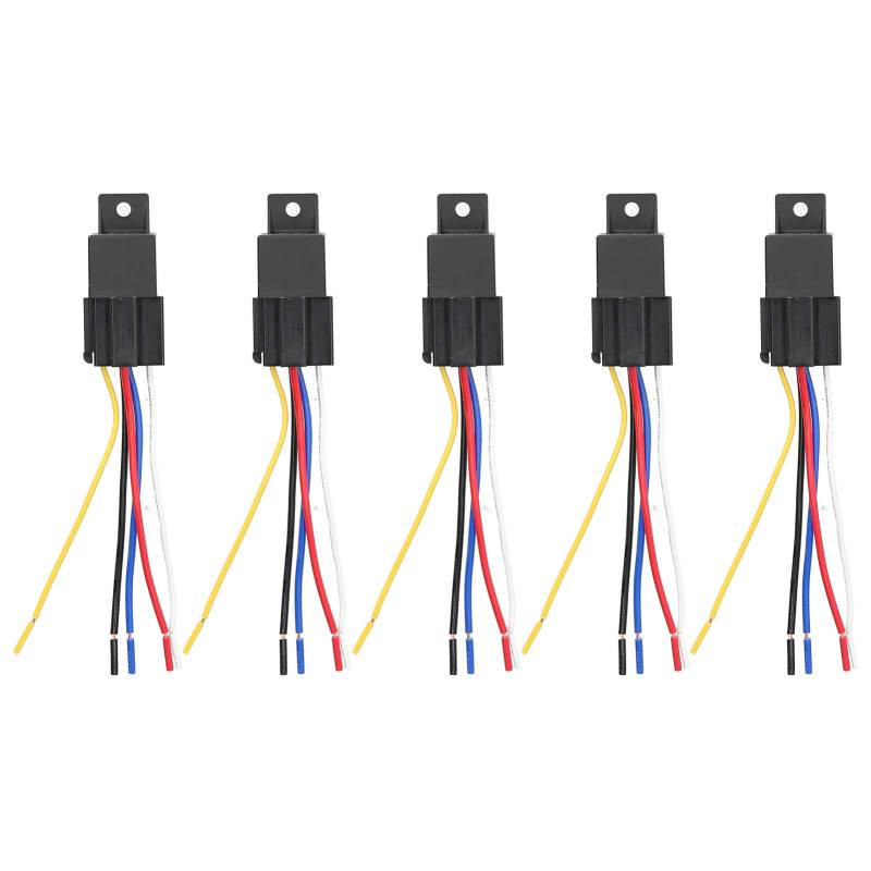 Dyocoag Universal 5pcs LED -Flasher -Relais Flashing Light Controller 12V 40A für Auto -Motorrad von Dyocoag