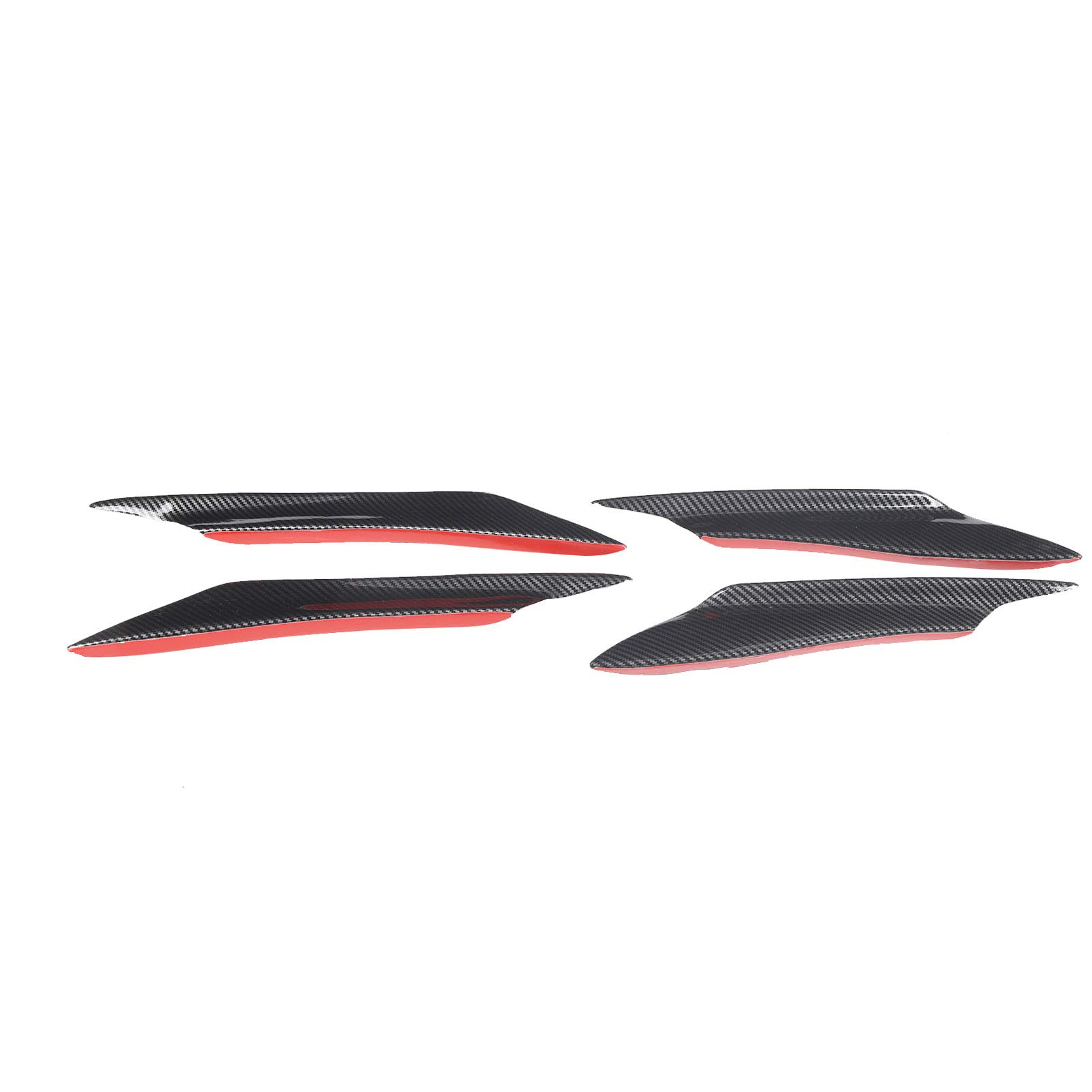 Dyocoag Universal Front Stoßfänger Spoiler Lip Splitter Flossener Carbonfaser -Auto -Außenkörper -Kits schützen Stoßfänger vor Impact Aerodynamic Design für verbessertes Dyocoag Universal Front Stoßfänger Spoiler Lip Splitter Flossener Carbonfaser -Auto -Außenkörper -Kits schützen Stoßfänger vor Impact Aerodynamic Design für verbessertes von Dyocoag